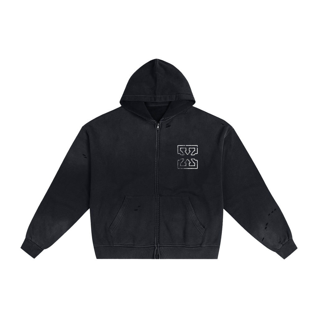 SUNFADED zipup ,Zip up hoodie,Hoodies,Streetwear ,Streetwear faded hoodie
