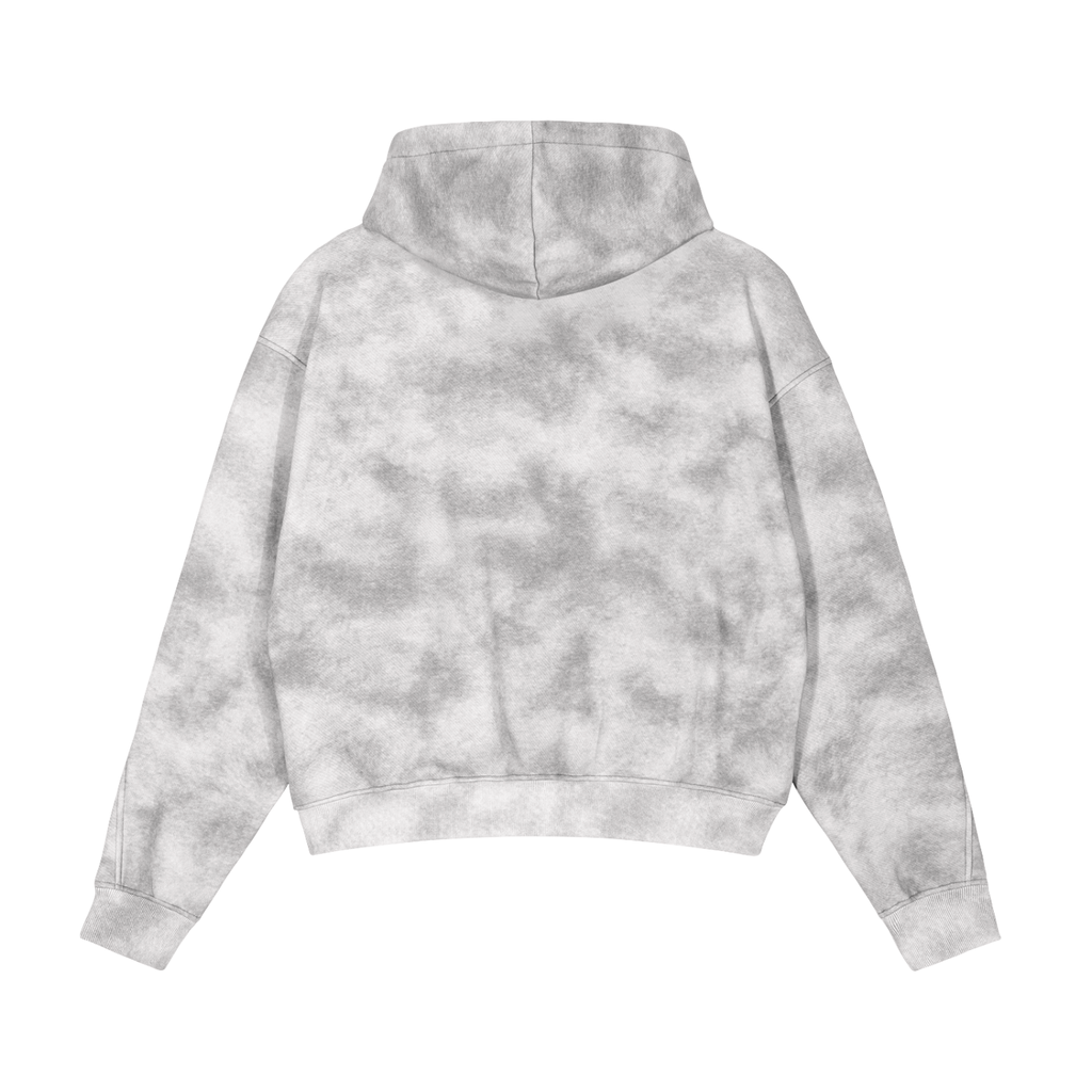 Zip-Up Hoodie,Hoodies,Dirty washed,Streetwear ,Fleece Hoodie