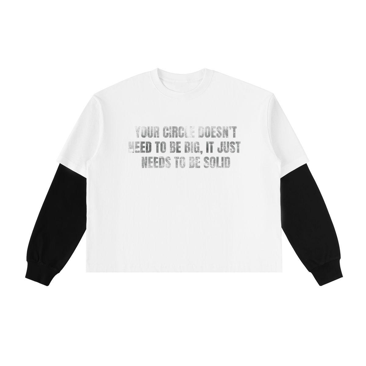 double layered shirt,long sleeve shirts