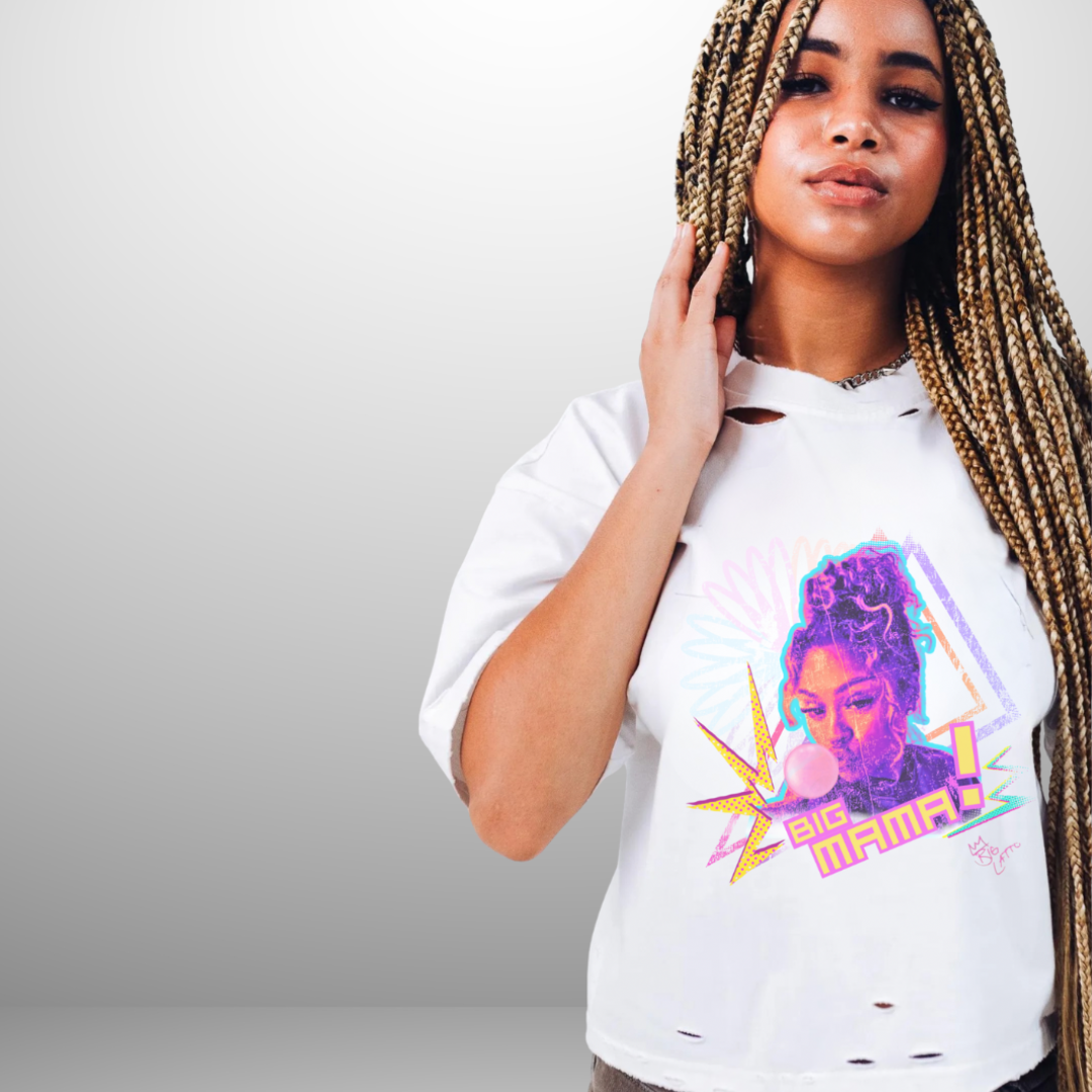 CELEBRITY 90s VINTAGE BOXY TEE - LATTO