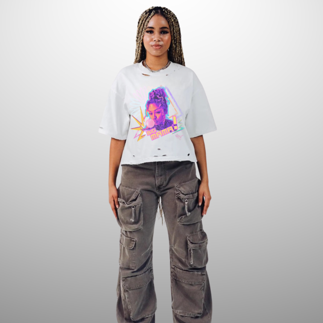 CELEBRITY 90s VINTAGE BOXY TEE - LATTO