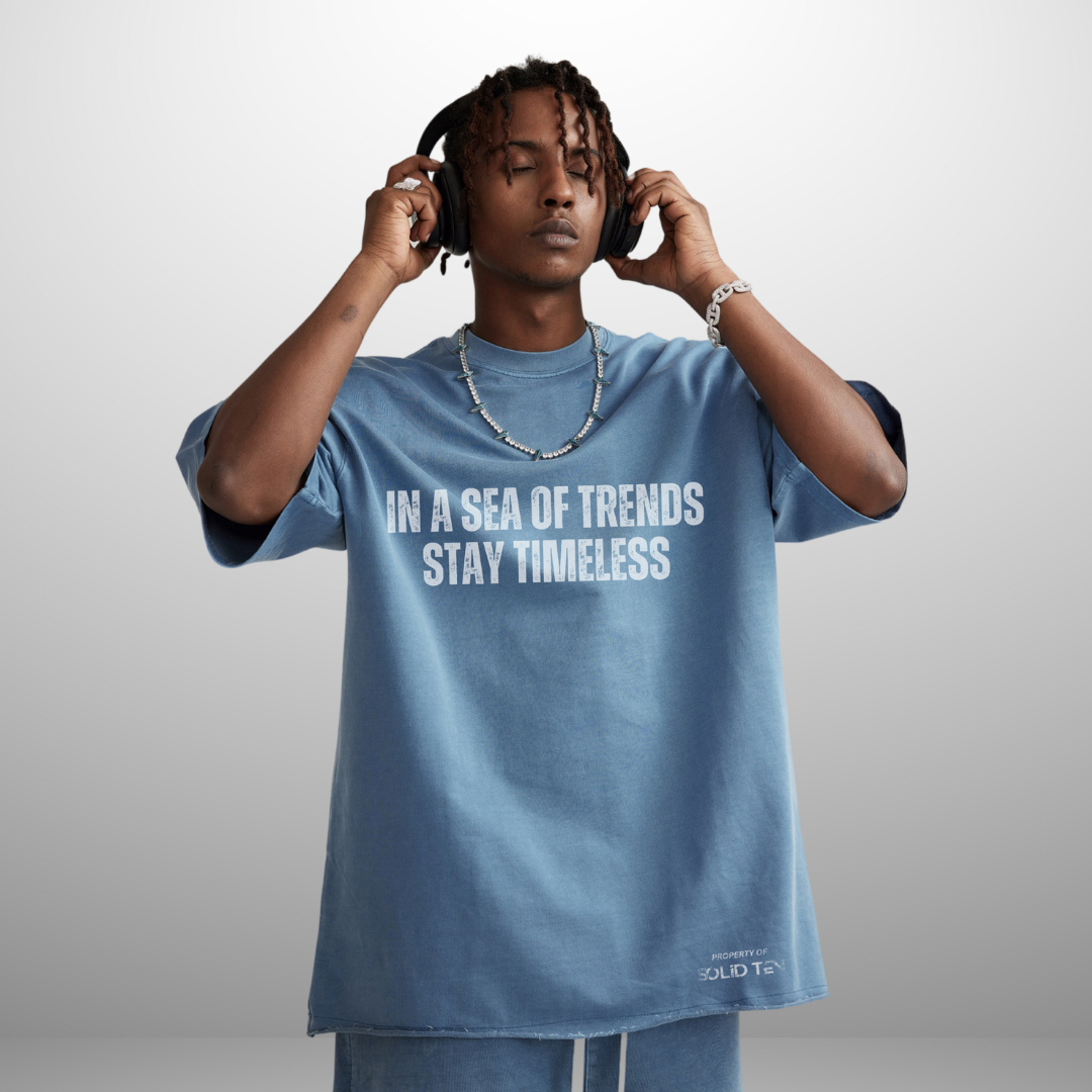 TREND TEE RAW HEM