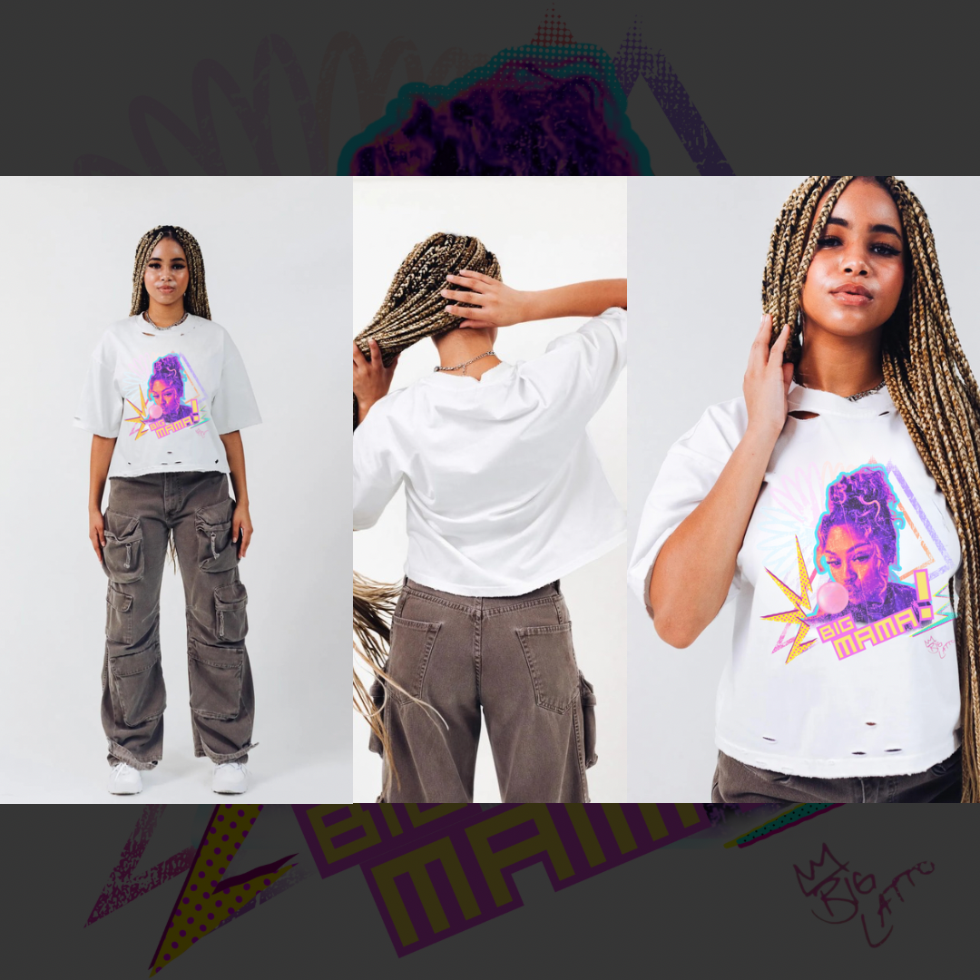 CELEBRITY 90s VINTAGE BOXY TEE - LATTO